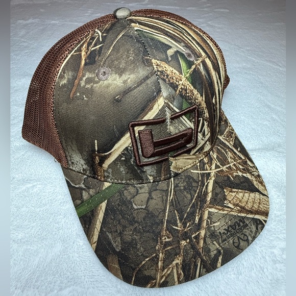 Banded Trucker Camo Cap in Max7 - Picture 1 of 12